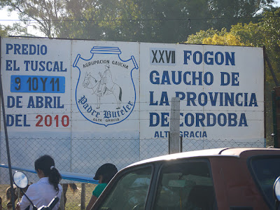 Gaucho Competition Welcome Sign