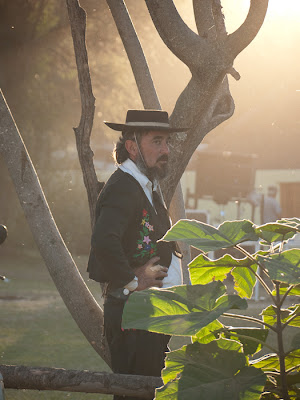 Old Gaucho in the Sunset