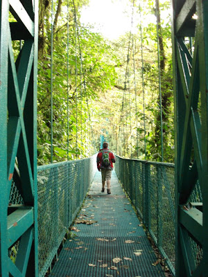 After the zipline, we decided to hang around Selvatura Park until sunset to walk around on some suspension bridges.