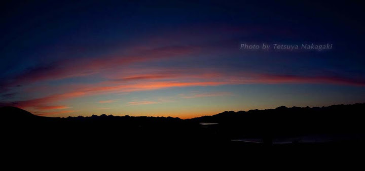 写真２２　夕日