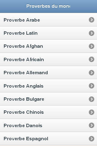 Proverbes du monde