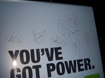 Oxfam/Coldplay banner 