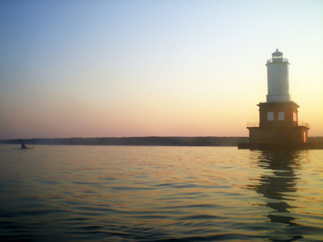 Entering the Portage Canal