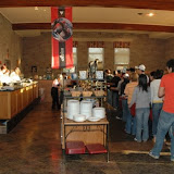 Students enjoy sushi at Worcester DC