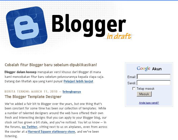 Draft Blogger