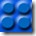 brick blue small brick blue small