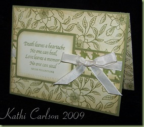 Sympathy Sentiments_Nov 2009 Sympathy Sentiments_Nov 2009