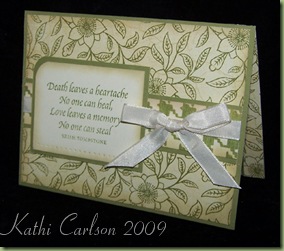 Sympathy Sentiments_Nov 2009