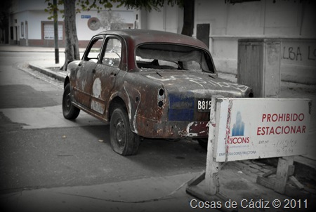 Prohibido estacionar