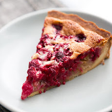 Raspberry Walnut Tart