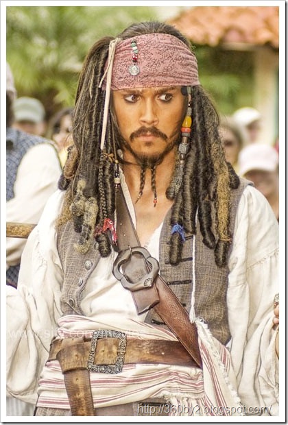 Johnny Depp | "Jack Sparrow" in Pirates of the Caribbean