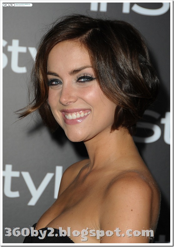 Jessica Stroup looking Gorgeous InStyle Magazine's Summer Party