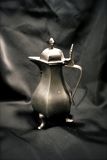 19th C Pewter coffee pot SOLD
