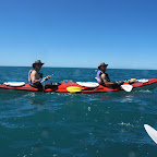 Skipper David und Paddler Patrick