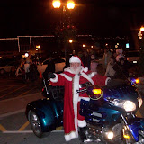 Santa arrived in Washington at the end of the 15th annual Lighted Holiday Parade. He tells KCII he rode the bike so the Reindeer could rest up for the big day.