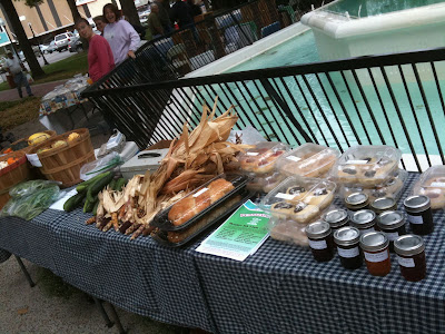 Bread, Vegetables, Jams And More Will Be Available At The Washington Farmer's Market Through October.<br />
(KCII's Chance Dorland)