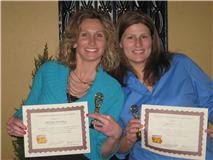Melanie Huschka and Joni Huisenga Photo courtesy: Washington County Communications Center Melanie Huschka and Joni Huisenga Photo courtesy: Washington County Communications Center