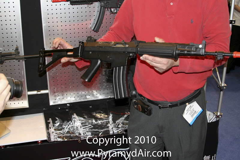 Airsoft Guns, ICS, Shot Show 2011 News Updates, Shot Show 2011 ICS Booth, iCS FNC Airsoft AEG, Shot Show Sabotage, Airsoft AEG,FNH, FN Herstal, FNC,Pyramyd Air, Pyramyd Airsoft Blog, Airsoft Obsessed, Airsoft Blog