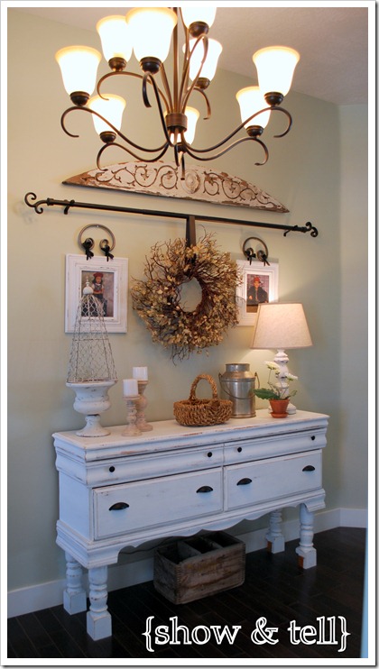 Dresser turned…….????? entryway.blog 018