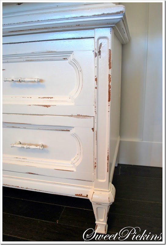 {before & after} – and announcing a giveaway!!! finished white hutch 014