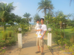พู่กันว่ายน้ำชายหาด