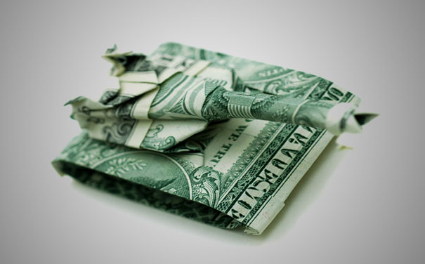 20 Cool Examples of Dollar Bill Origami