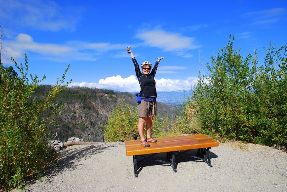 Little c at the Myra Canyon