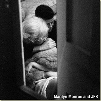 Marilyn Monroe and JFK