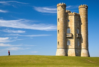 broadway tower in cotswolds uk