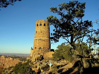 tower at grand canyon