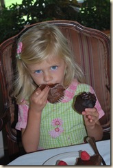 AG and big cupcake