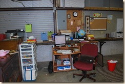 computer work area
