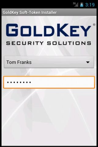 GoldKey Soft-Token Installer