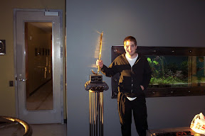 Steve holding the golden crowbar. An honor bestowed to few.