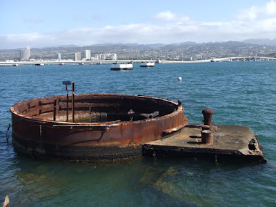 USS Arizona Gun Turret