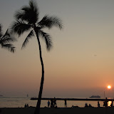Scenic Sunset in Oahu