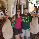 Chip and Dale Pose With Us