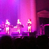 The girls sounded fantastic.
