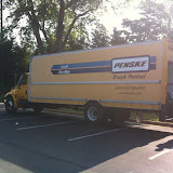 The truck hauls all the sound equipment and stuff.