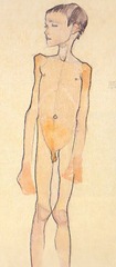 Poor Boy, 1910. Egon Schiele.