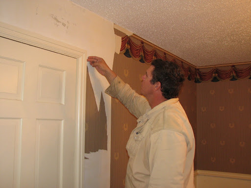 chris stripping wallpaper in the chris stripping wallpaper in the