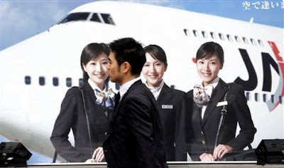 Japanese stewardesses