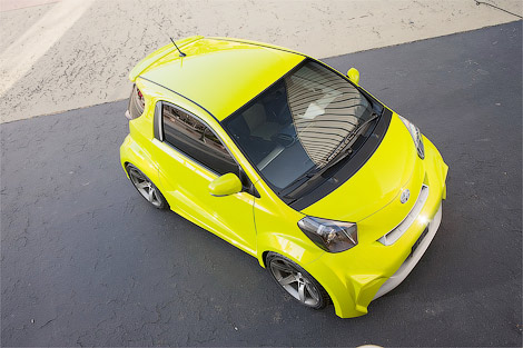Scion has presented in New York a tuning minicar Toyota iQ
