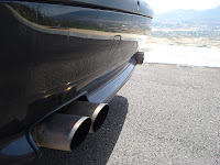 Alpina quad exhaust pipes