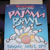 Pajama Bowling for Foster Kids