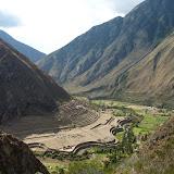 Incan terraced ruins
