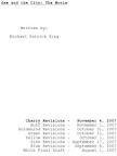 Sex and the City: THE COMPLETE MOVIE SCRIPT