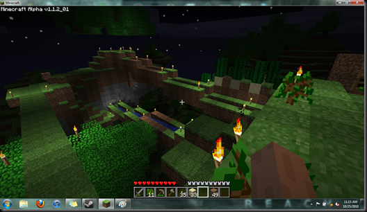 minecraft alpha base world 1