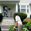 Arie, Carey and Marc at Carey's house.