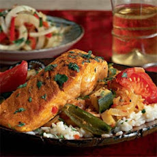 Salmon Kalia in Panch Phoron Sauce